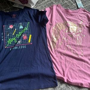 NWT Bundle of 2 girls T shirts